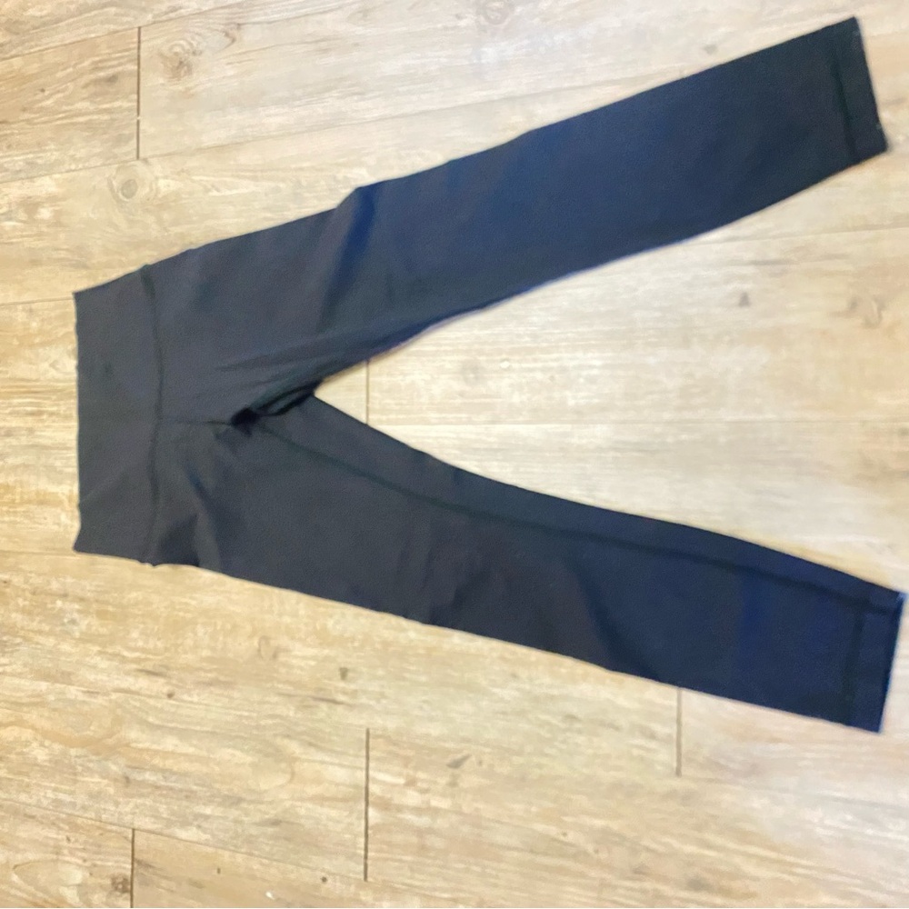 Lululemon Black High-Waist Stretch Leggings Womens Size 6